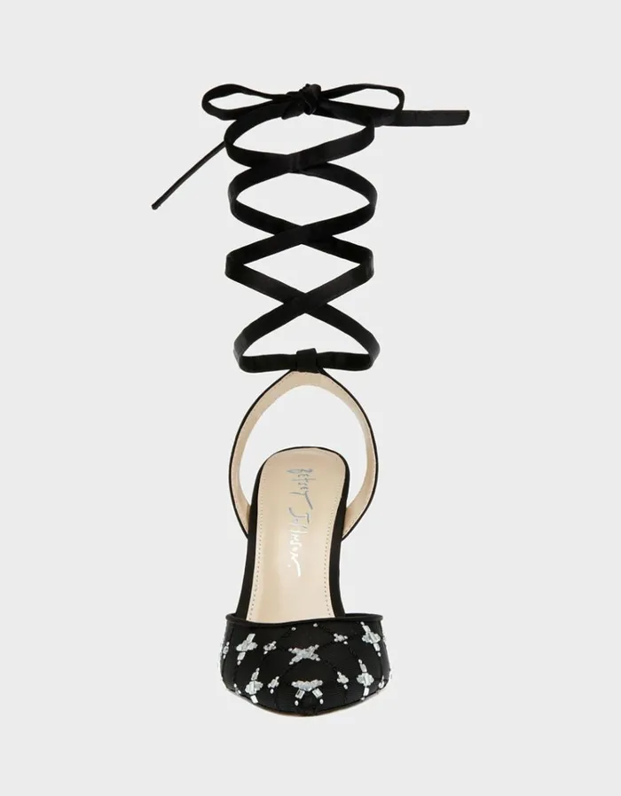Women ANGEL BLACK Black Betsey Johnson