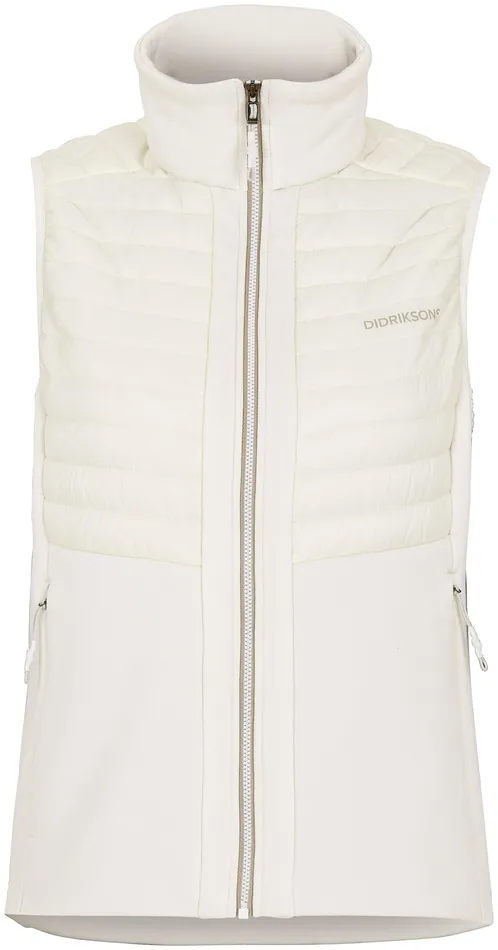 Women Annema Vest Shell White Didriksons Vests