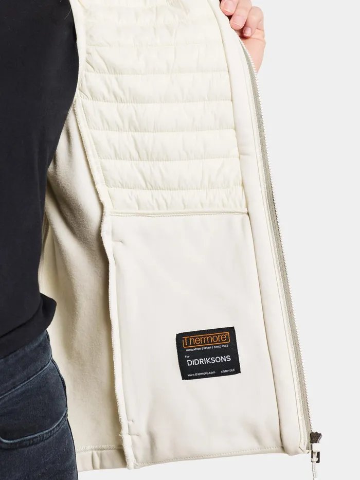 Women Annema Vest Shell White Didriksons Vests