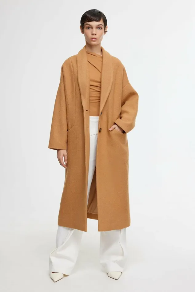 Women BECKETT COAT Deep Oak Acler Outerwear