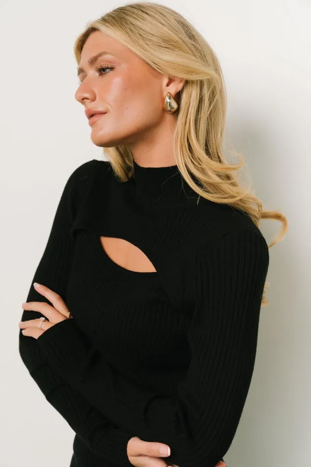 Women Blouses Shirts Baltic Born Jamie Cut Out Top Black Women Blouses Shirts Baltic Born Jamie Cut Out Top Black