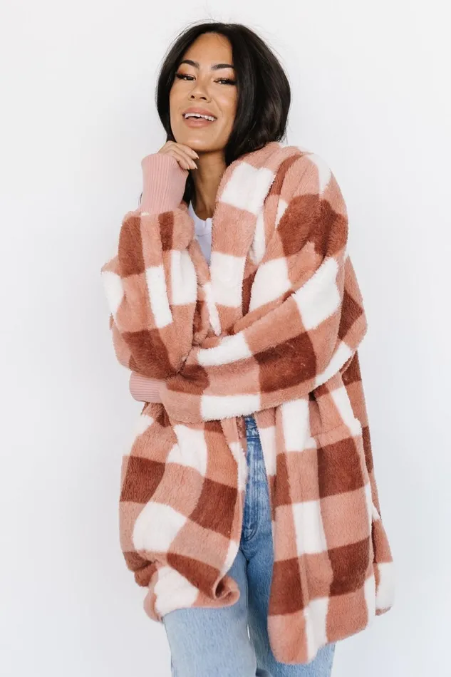 Women Cardigans Baltic Born Lincoln Teddy Cardigan Berry White Women Cardigans Baltic Born Lincoln Teddy Cardigan Berry White