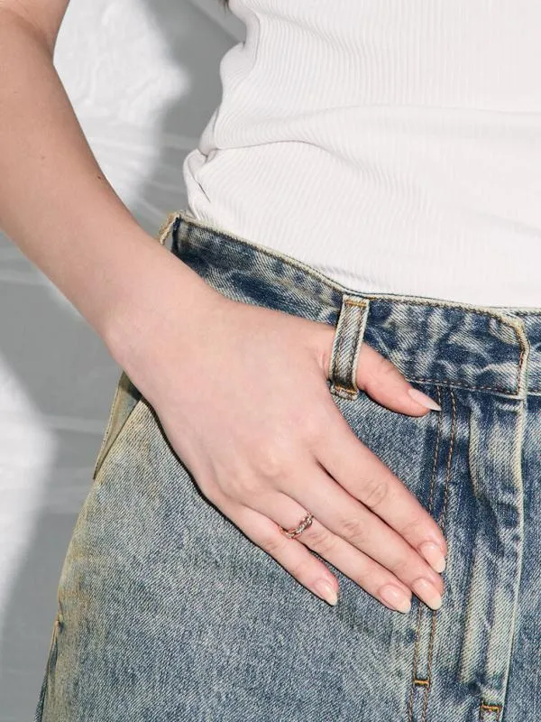 Women ChainLink Ring 8211 Rose Gold CHARLES and KEITH Rings Women ChainLink Ring 8211 Rose Gold CHARLES and KEITH Rings
