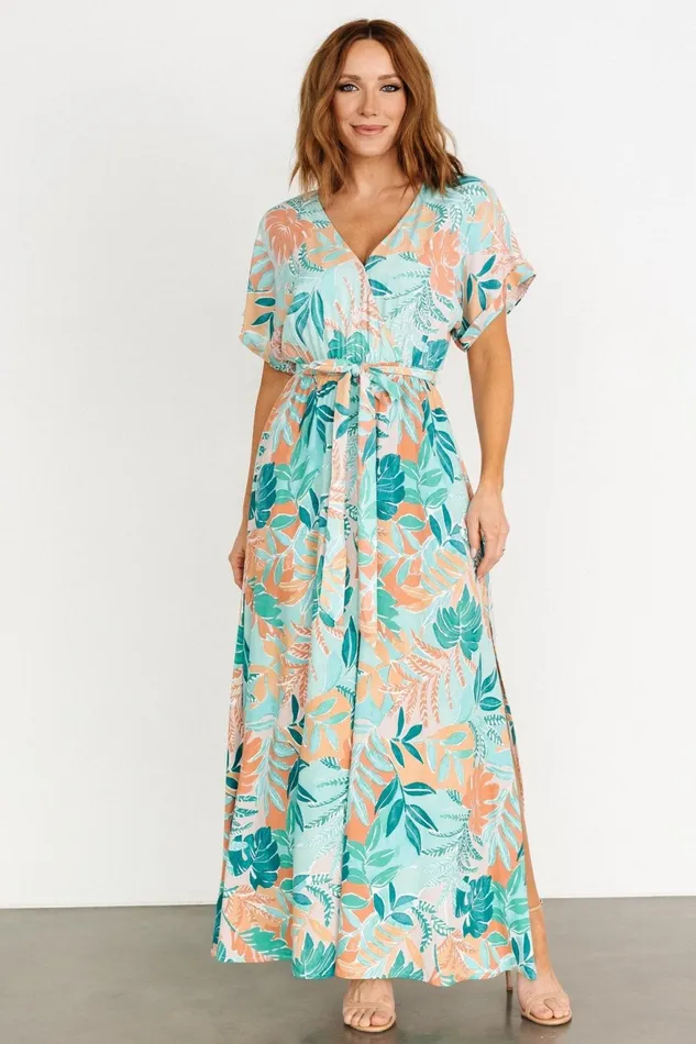 Women Cover Ups Baltic Born Belize Maxi Dress Multi Print