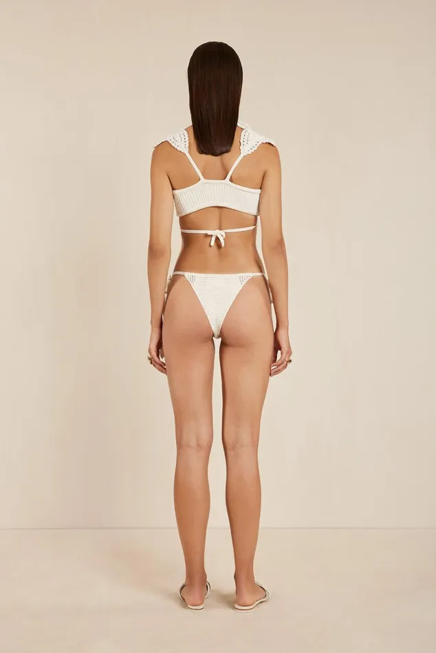 Women Cult Gaia Bikinis REINA CROCHET BIKINI TOP 8211 OFF WHITE Women Cult Gaia Bikinis REINA CROCHET BIKINI TOP 8211 OFF WHITE