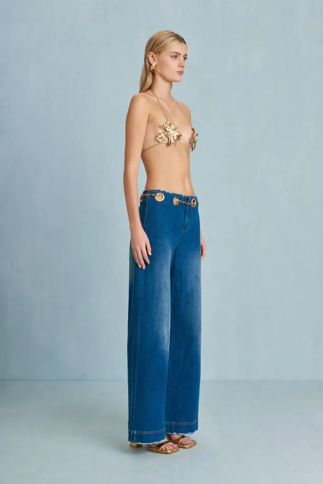 Women Cult Gaia Bottoms SYDNEY PANT 8211 RINSE WASH Women Cult Gaia Bottoms SYDNEY PANT 8211 RINSE WASH