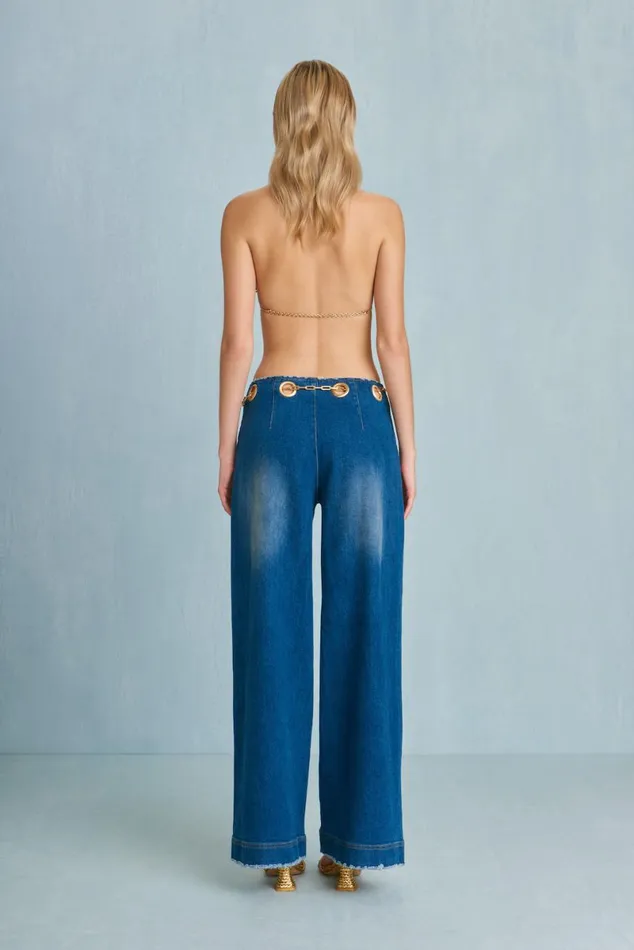 Women Cult Gaia Bottoms SYDNEY PANT 8211 RINSE WASH Women Cult Gaia Bottoms SYDNEY PANT 8211 RINSE WASH