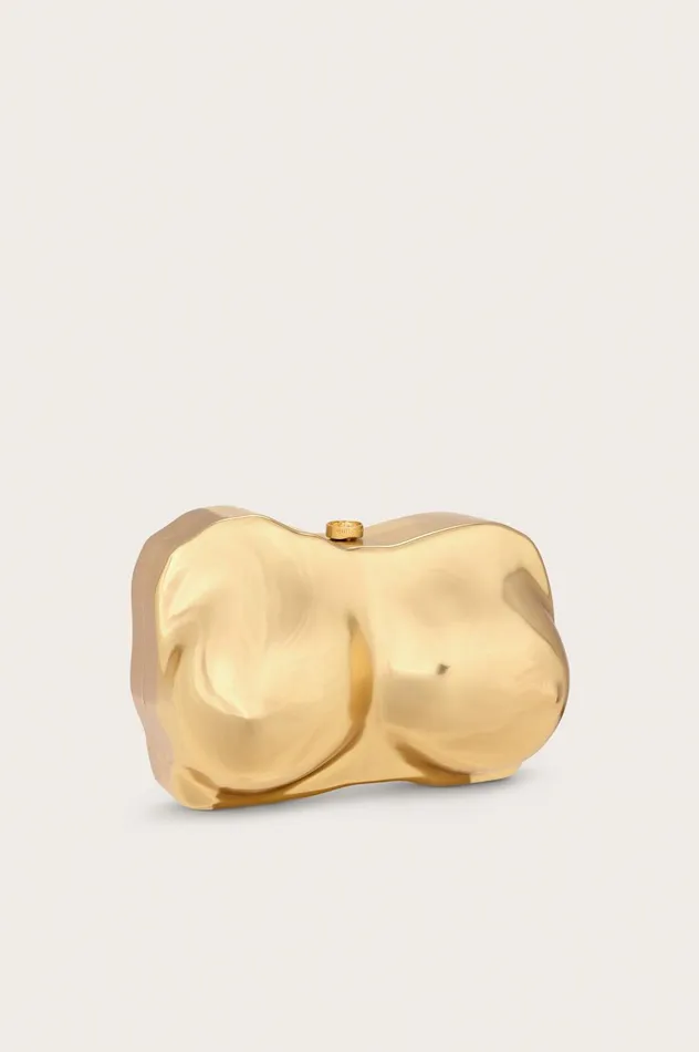 Women Cult Gaia Clutches REINA CLUTCH 8211 BRUSHED BRASS