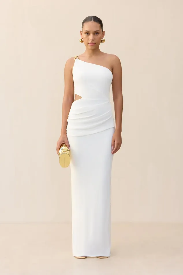 Women Cult Gaia Dresses COBIE GOWN 8211 OFF WHITE