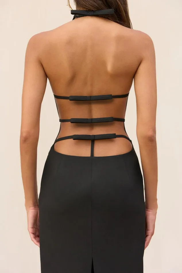 Women Cult Gaia Dresses LIOR DRESS 8211 BLACK Women Cult Gaia Dresses LIOR DRESS 8211 BLACK