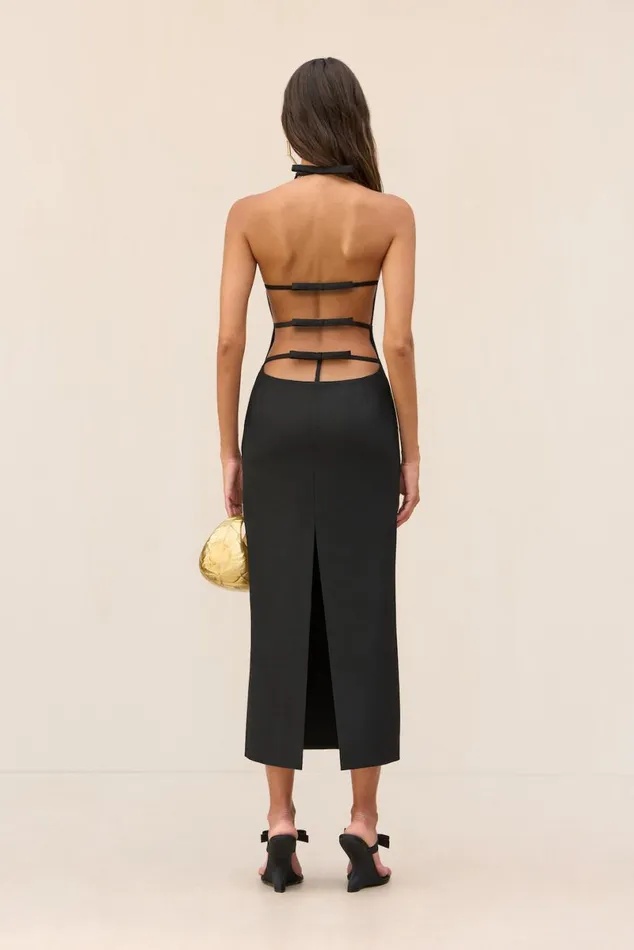 Women Cult Gaia Dresses LIOR DRESS 8211 BLACK Women Cult Gaia Dresses LIOR DRESS 8211 BLACK