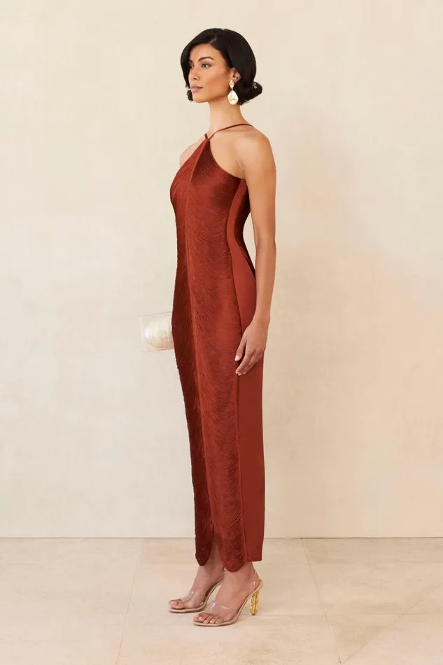 Women Cult Gaia Dresses RENATA GOWN 8211 BRONZE Women Cult Gaia Dresses RENATA GOWN 8211 BRONZE