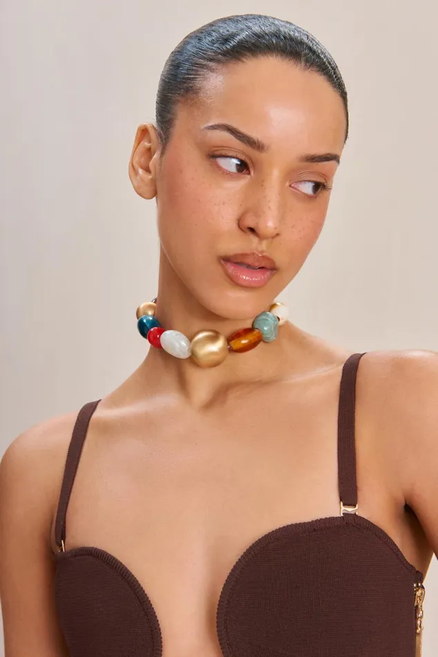 Women Cult Gaia Jewelry MERCIER CHOKER 8211 BAUBLE MULTI