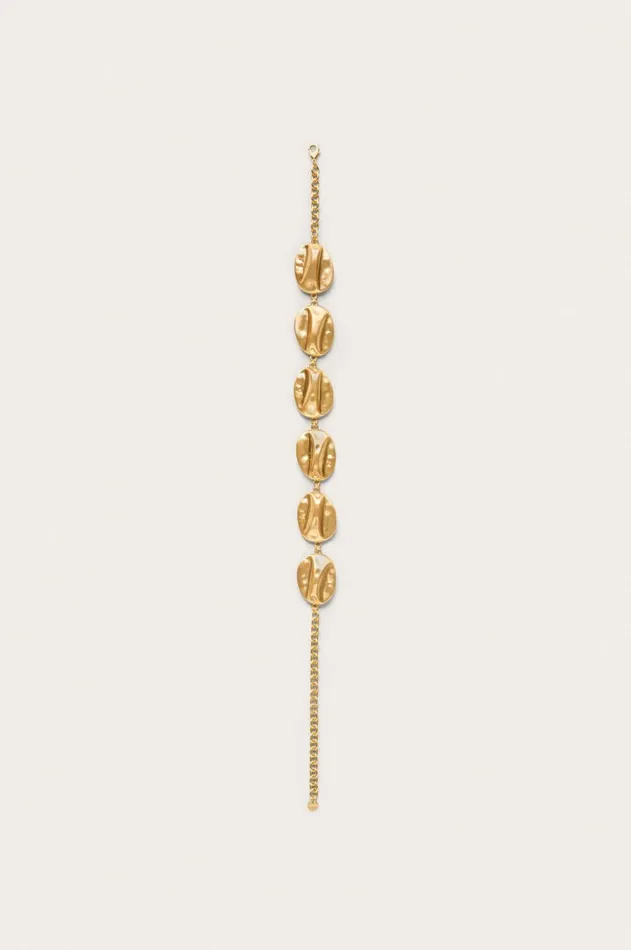 Women Cult Gaia Jewelry VEDA CHOKER 8211 BRUSHED BRASS