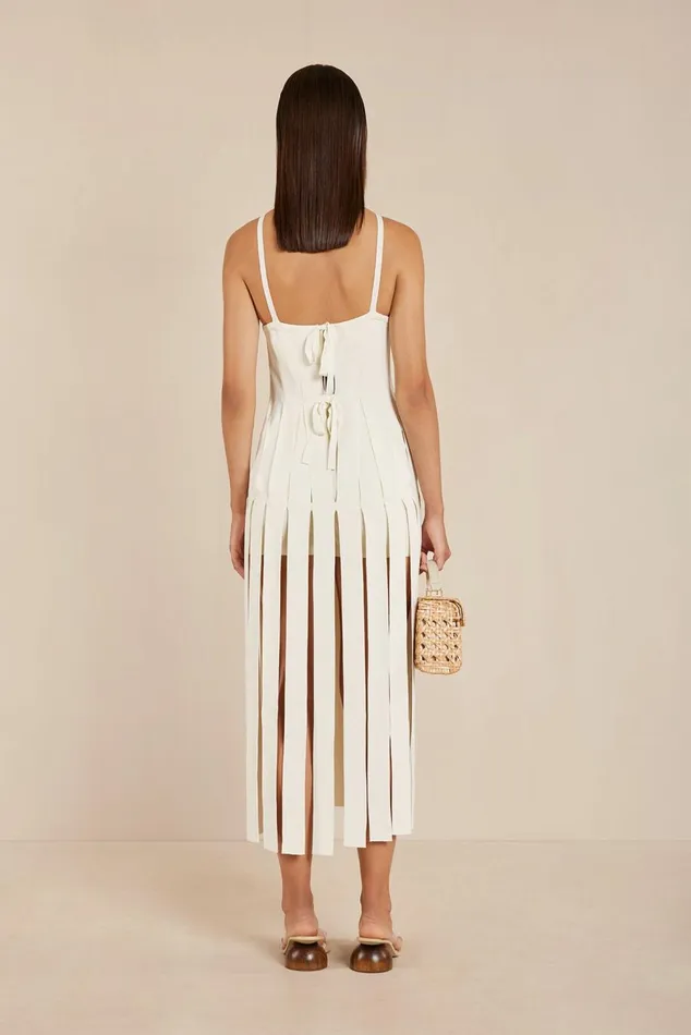 Women Cult Gaia Knits NAIDA KNIT DRESS 8211 OFF WHITE Women Cult Gaia Knits NAIDA KNIT DRESS 8211 OFF WHITE