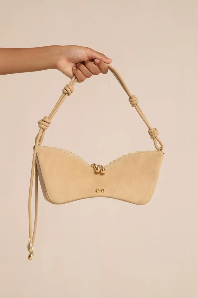 Women Cult Gaia Shoulder Bags MERCIER SHOULDER BAG 8211 SAND