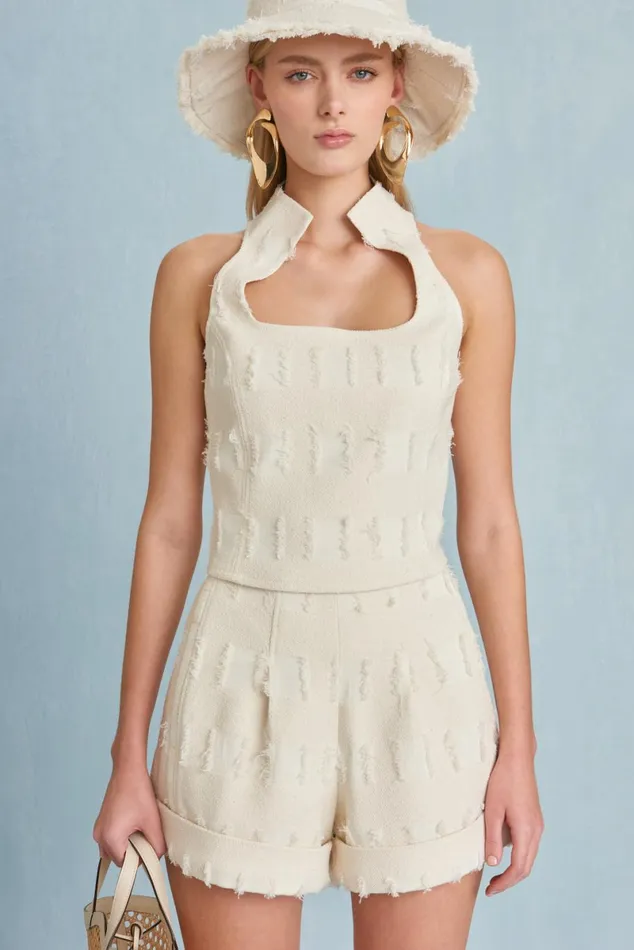Women Cult Gaia Tops DULCIE TOP 8211 OFF WHITE MULTI