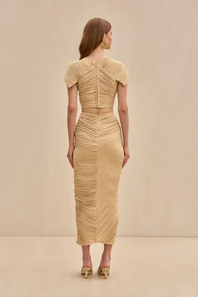 Women Cult Gaia Tops GENESIS TOP 8211 TRUFFLE