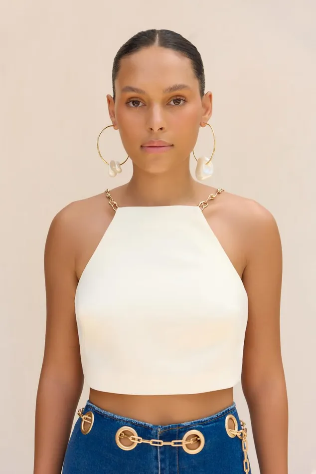 Women Cult Gaia Tops HAILEY TOP 8211 OFF WHITE