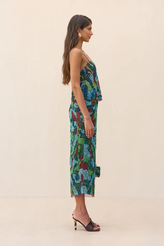 Women Cult Gaia Tops MAISON TOP 8211 TULIP PRINT Women Cult Gaia Tops MAISON TOP 8211 TULIP PRINT