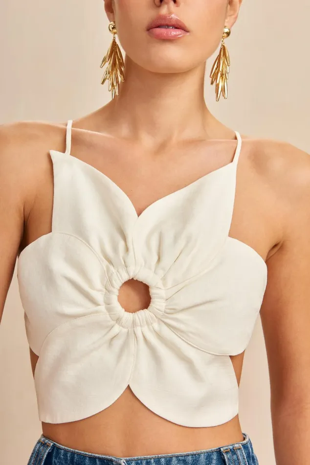 Women Cult Gaia Tops RACHEL TOP 8211 OFF WHITE