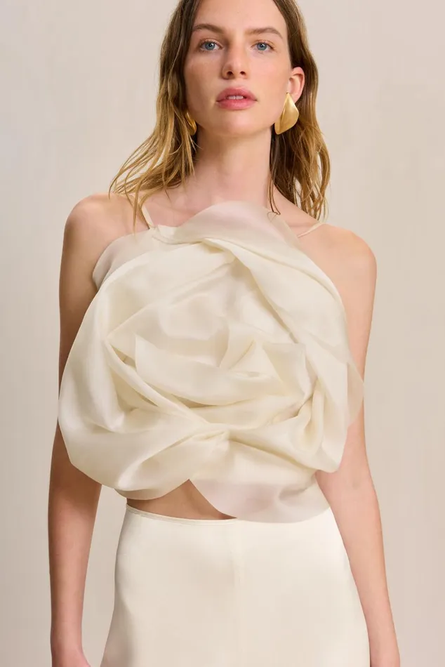 Women Cult Gaia Tops ROSA TOP 8211 OFF WHITE