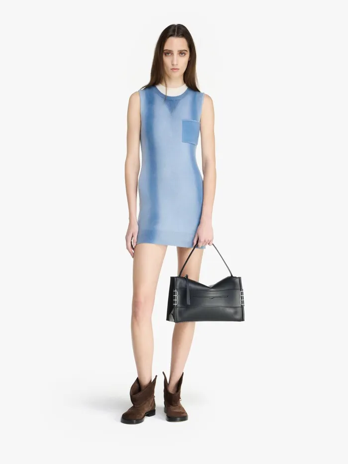 Women Dresses JW Anderson MINI SHIFT DRESS Pale Blue Women Dresses JW Anderson MINI SHIFT DRESS Pale Blue