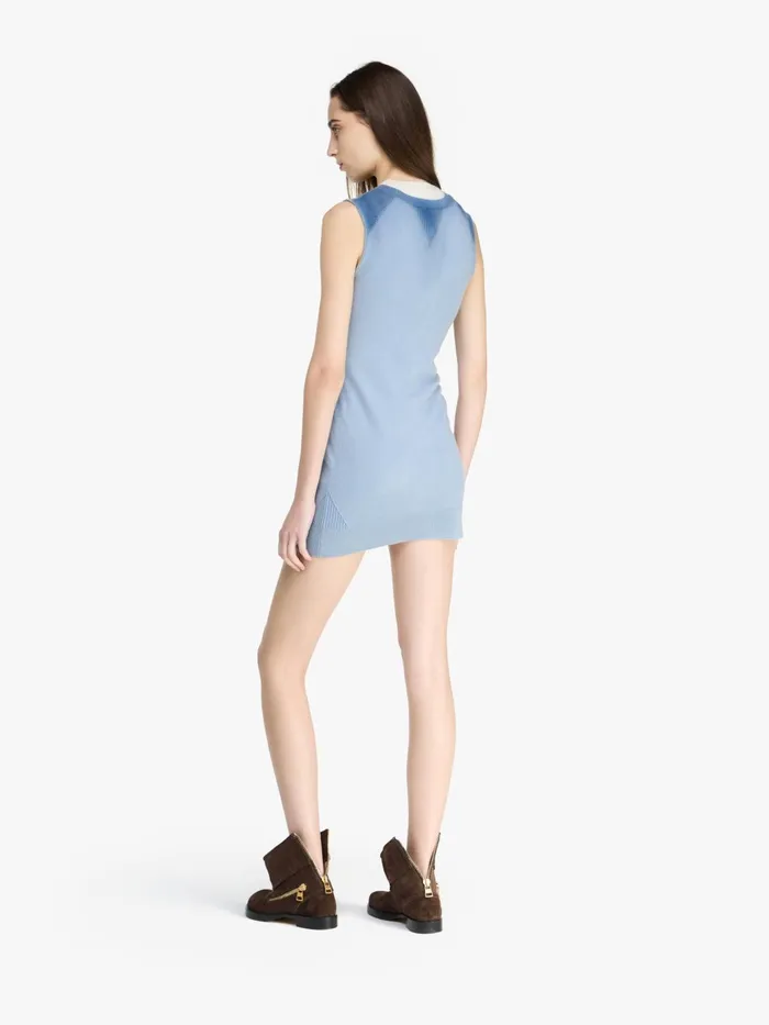 Women Dresses JW Anderson MINI SHIFT DRESS Pale Blue Women Dresses JW Anderson MINI SHIFT DRESS Pale Blue