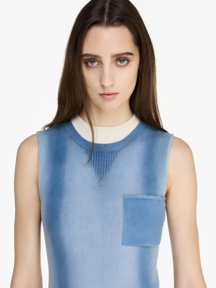 Women Dresses JW Anderson MINI SHIFT DRESS Pale Blue Women Dresses JW Anderson MINI SHIFT DRESS Pale Blue