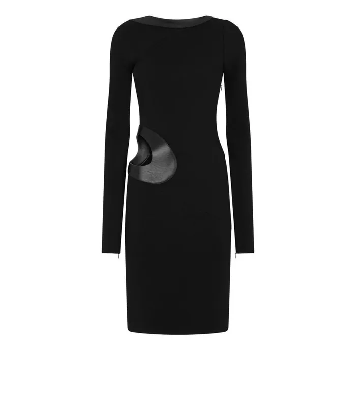 Women Dresses Tom Ford CutOut Tubino Dress Black