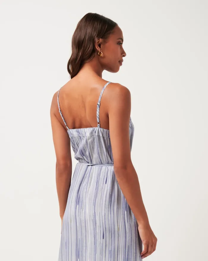 Women Dresses TravisMathew SAVANNA TANK DRESS Indigo Multi