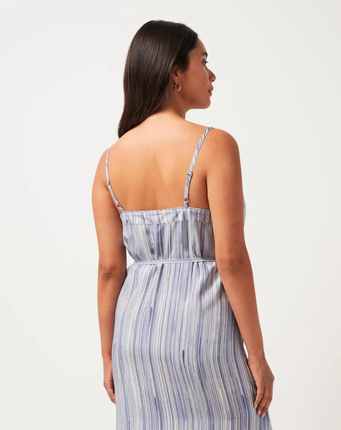 Women Dresses TravisMathew SAVANNA TANK DRESS Indigo Multi