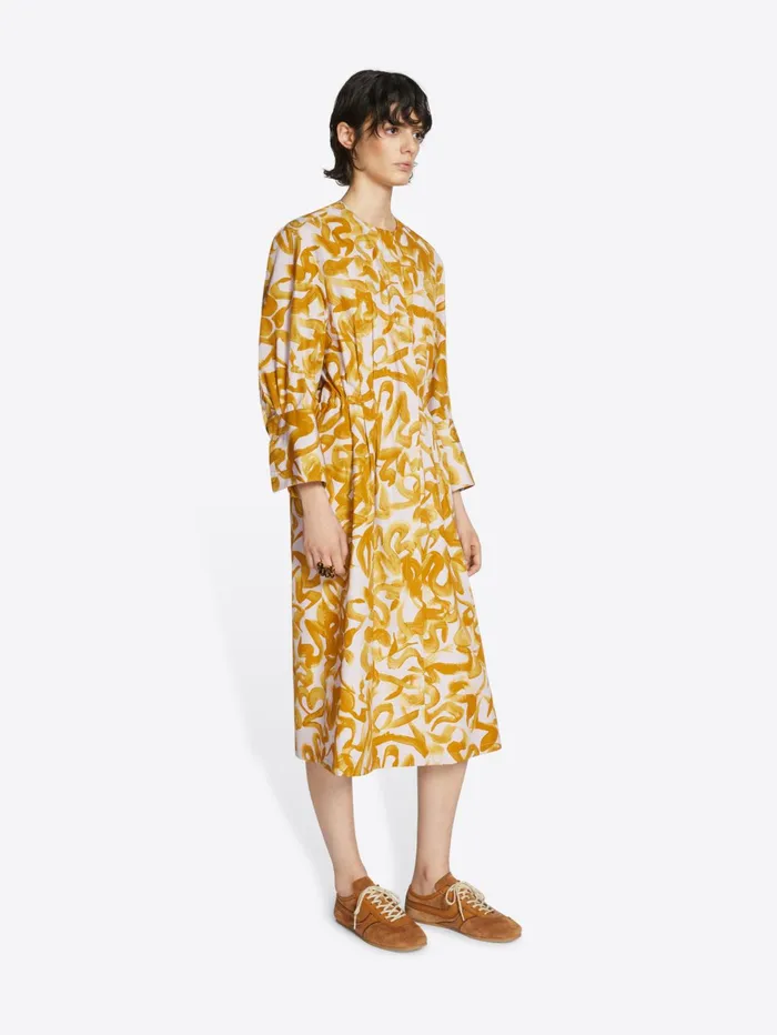 Women Dries Van Noten Dresses Printed Tunic Dress