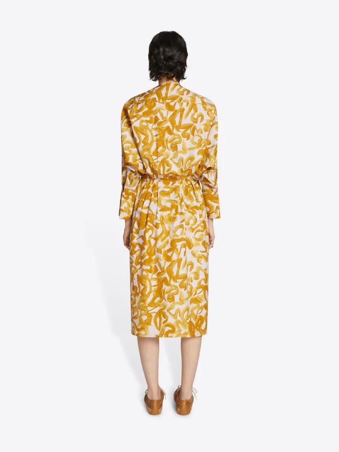 Women Dries Van Noten Dresses Printed Tunic Dress