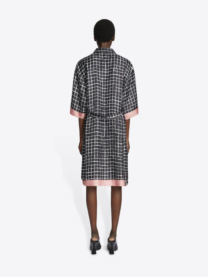 Women Dries Van Noten Dresses Silk Shirt Dress