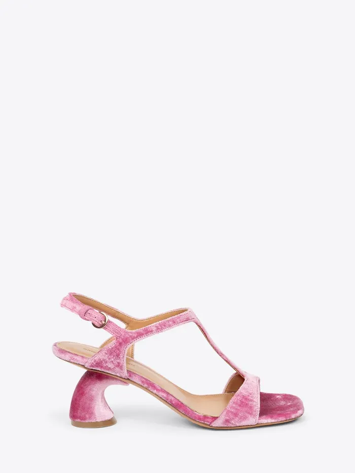 Women Dries Van Noten Shoes Velvet Sandals
