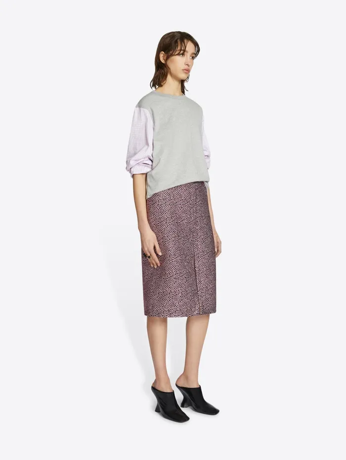 Women Dries Van Noten Skirts Jacquard Skirt