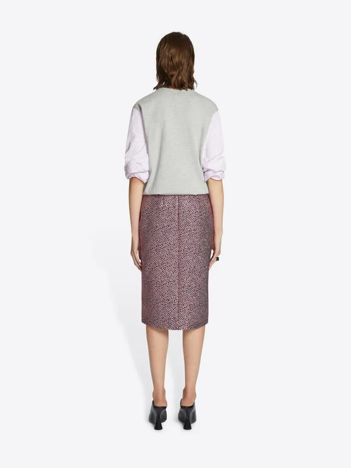 Women Dries Van Noten Skirts Jacquard Skirt