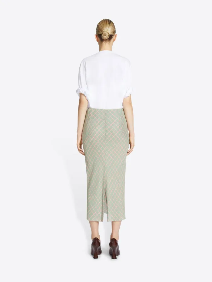 Women Dries Van Noten Skirts Printed Viscose Skirt