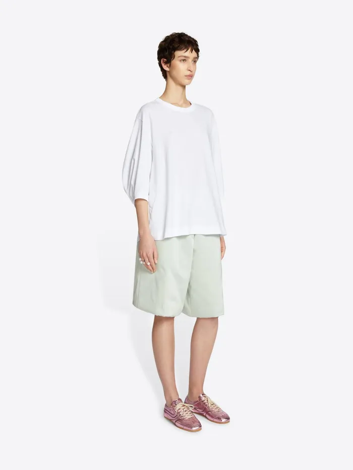 Women Dries Van Noten Tshirts and Sweatshirts Balloon Sleeves Tshirt