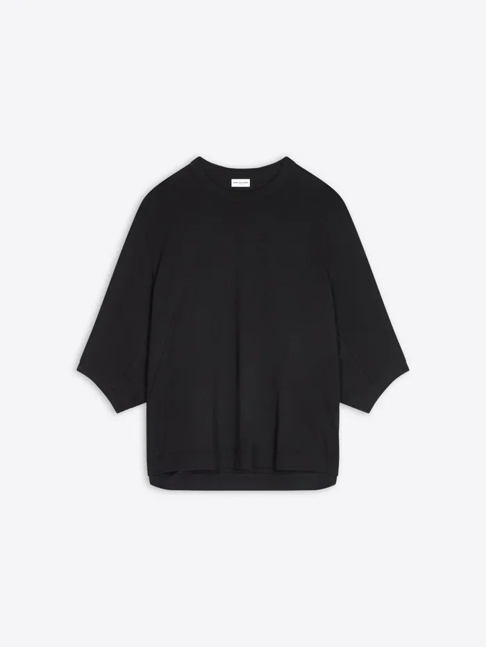 Women Dries Van Noten Tshirts and Sweatshirts Balloon Sleeves Tshirt