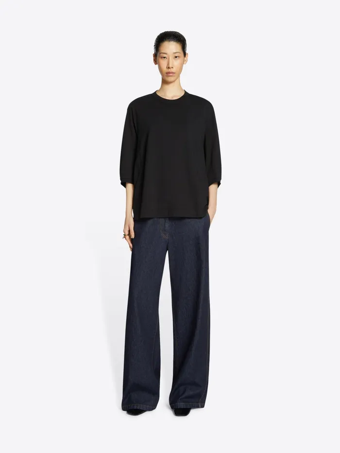 Women Dries Van Noten Tshirts and Sweatshirts Balloon Sleeves Tshirt