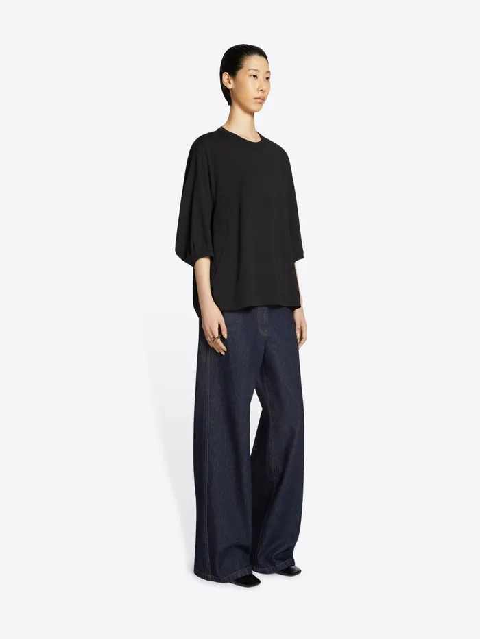 Women Dries Van Noten Tshirts and Sweatshirts Balloon Sleeves Tshirt