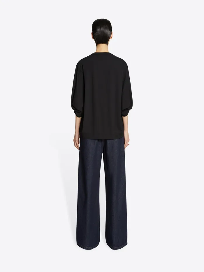 Women Dries Van Noten Tshirts and Sweatshirts Balloon Sleeves Tshirt