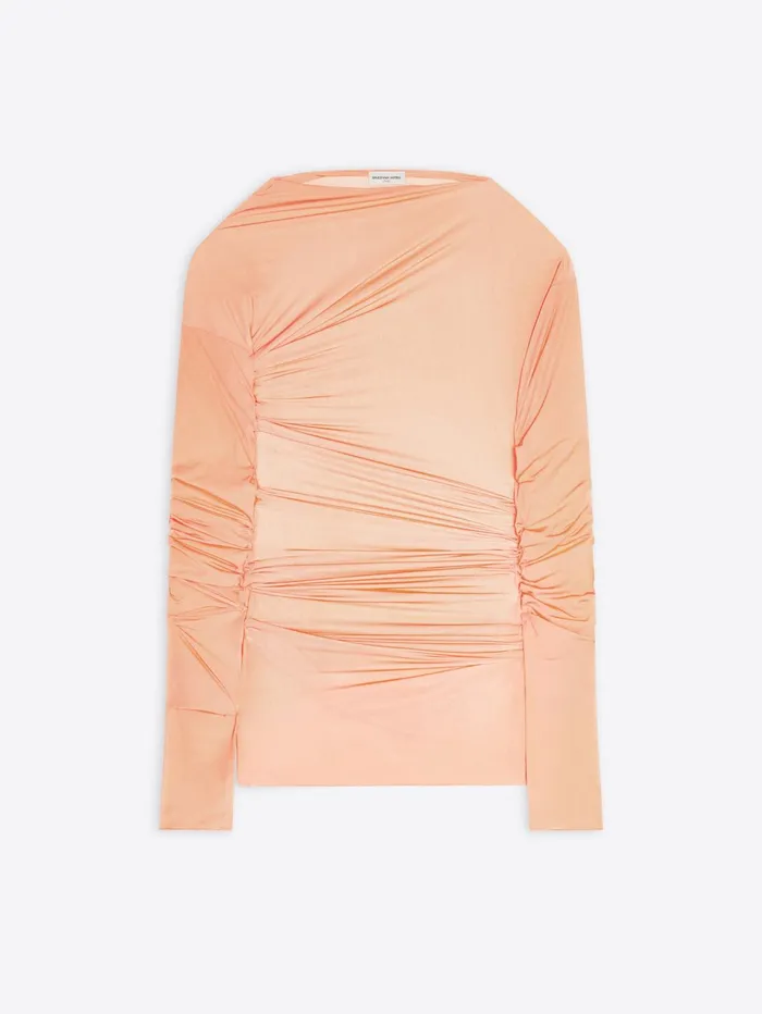 Women Dries Van Noten Tshirts and Sweatshirts Fitted Draped Tshirt