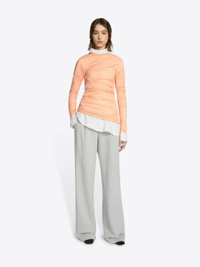 Women Dries Van Noten Tshirts and Sweatshirts Fitted Draped Tshirt