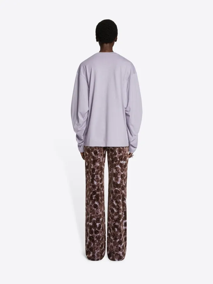 Women Dries Van Noten Tshirts and Sweatshirts Pleated Sleeves Tshirt