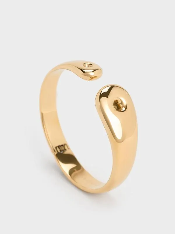 Women Eimear Cuff Bangle 8211 Gold CHARLES and KEITH Bracelets Women Eimear Cuff Bangle 8211 Gold CHARLES and KEITH Bracelets
