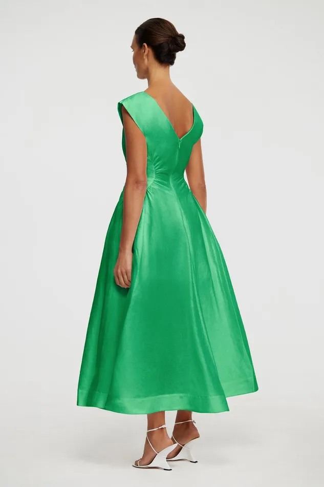 Women EMERY MIDI DRESS Shamrock Acler Midi Dresses