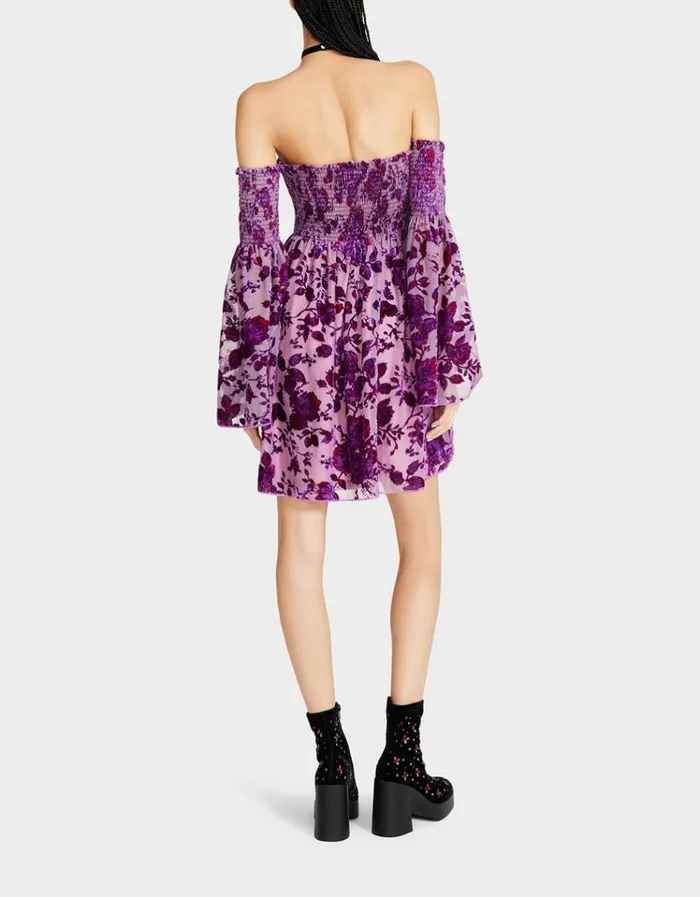Women ESSIE MINI DRESS PINK Pink Betsey Johnson